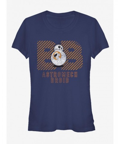 Star Wars BB-8 Astromech Droid Distressed Girls T-Shirt $7.60 T-Shirts