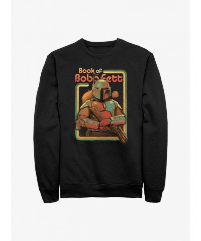 Star Wars The Book Of Boba Fett Boba Force Crew Sweatshirt $13.87 Sweatshirts