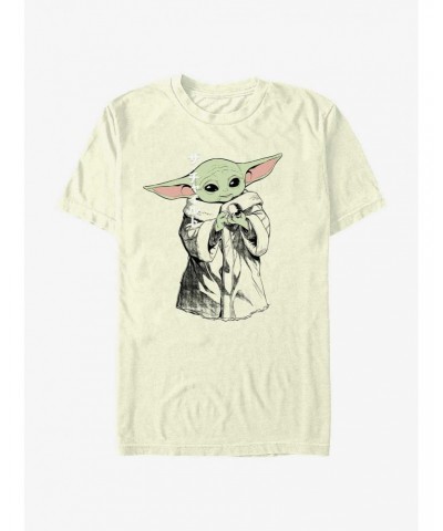 Star Wars The Mandalorian Child and His Toy T-Shirt $6.21 T-Shirts