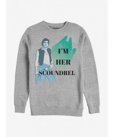 Star Wars Han Solo Her Scoundrel Crew Sweatshirt $10.04 Sweatshirts