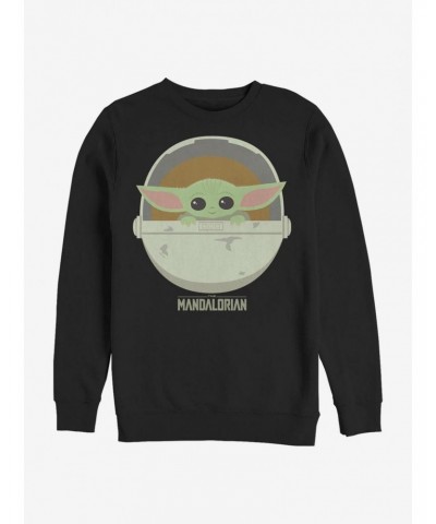Star Wars The Mandalorian The Child Cute Bassinet Sweatshirt $13.58 Sweatshirts